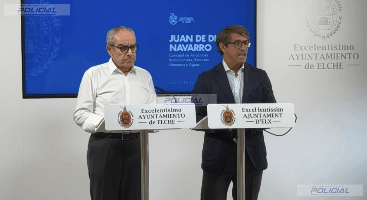 Elche reconocerá a 141 miembros de la Policía Local por su trayectoria y servicios destacados