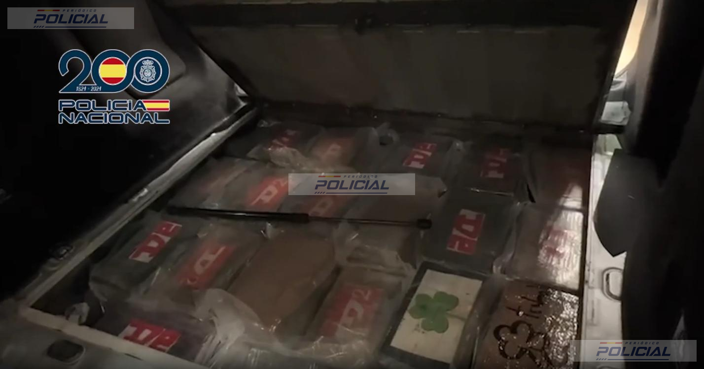 Doce detenidos por distribuir cocaína a gran escala mediante vehículos con sofisticadas “caletas”