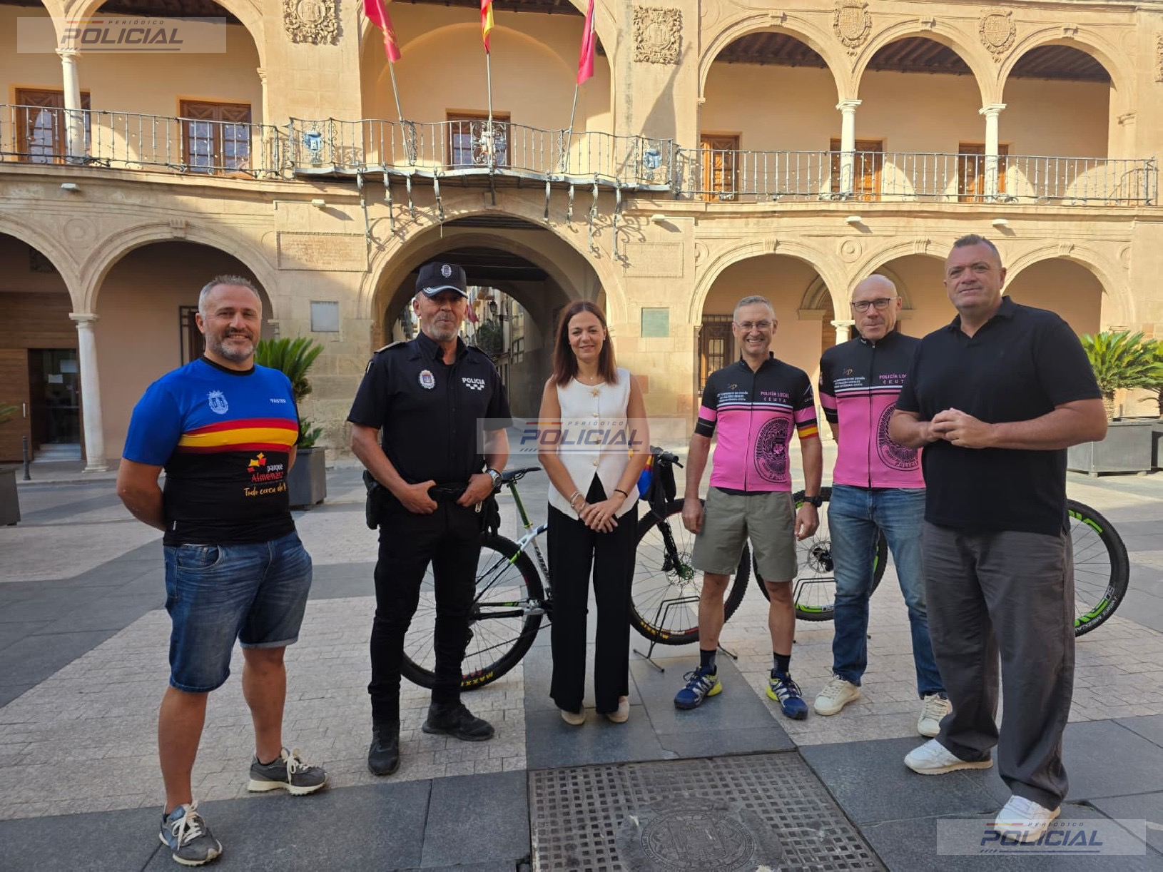 Tres policías locales de Lorca competirán en el Campeonato de España de MTB en León