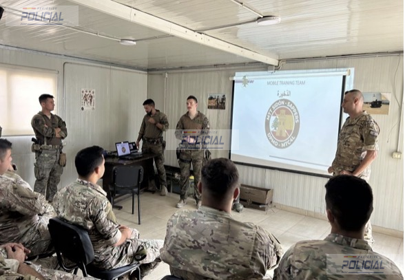 Un equipo militar español imparte por primera vez en Trípoli formación contra explosivos improvisados y desminado