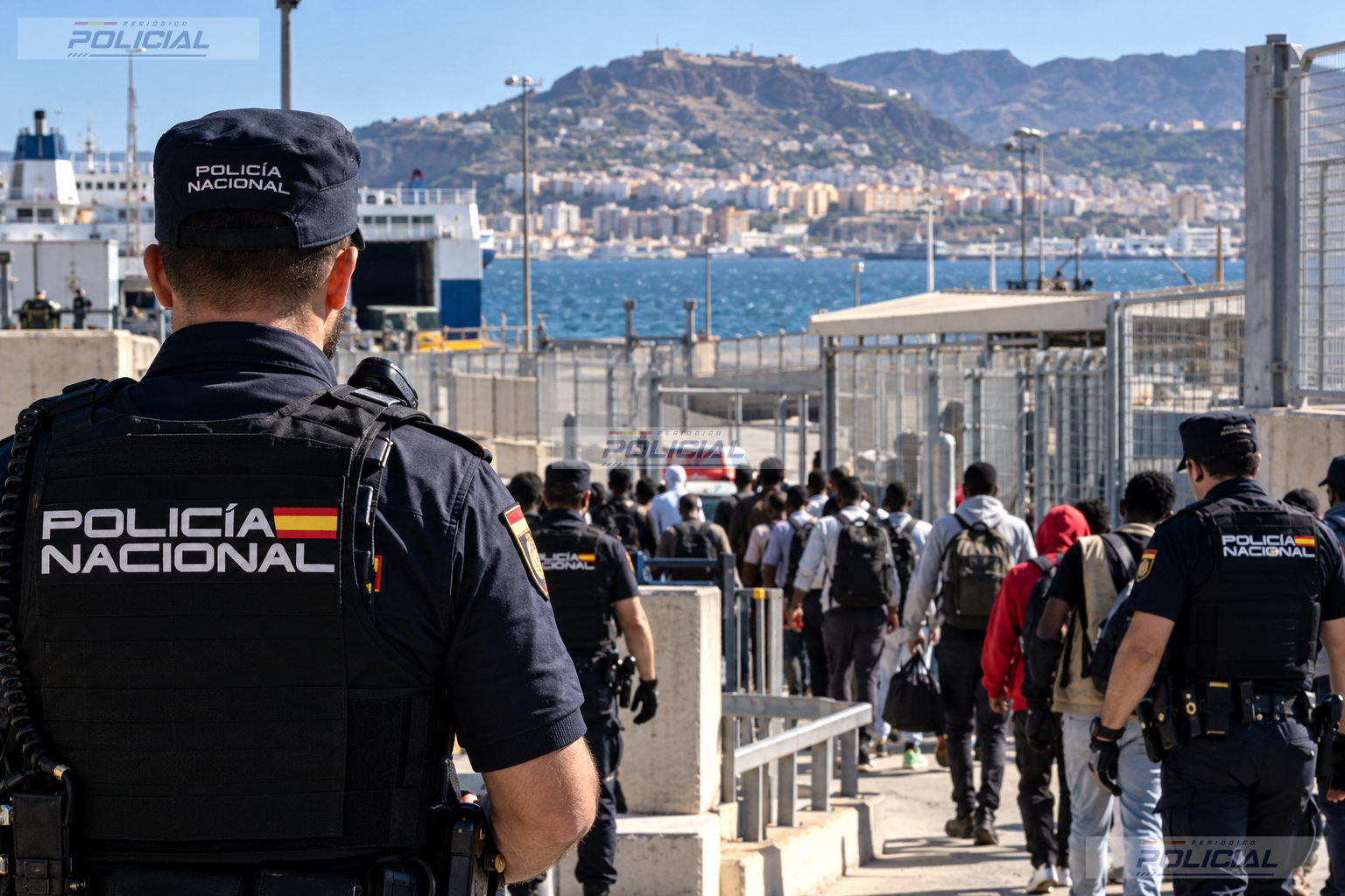 El SUP pide aclarar las cifras de retornos desde Ceuta y reclama un balance completo de la situación migratoria