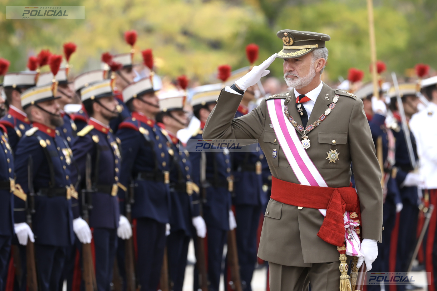 El Rey preside el Capítulo de la Real y Militar Orden de San Hermenegildo en El Escorial