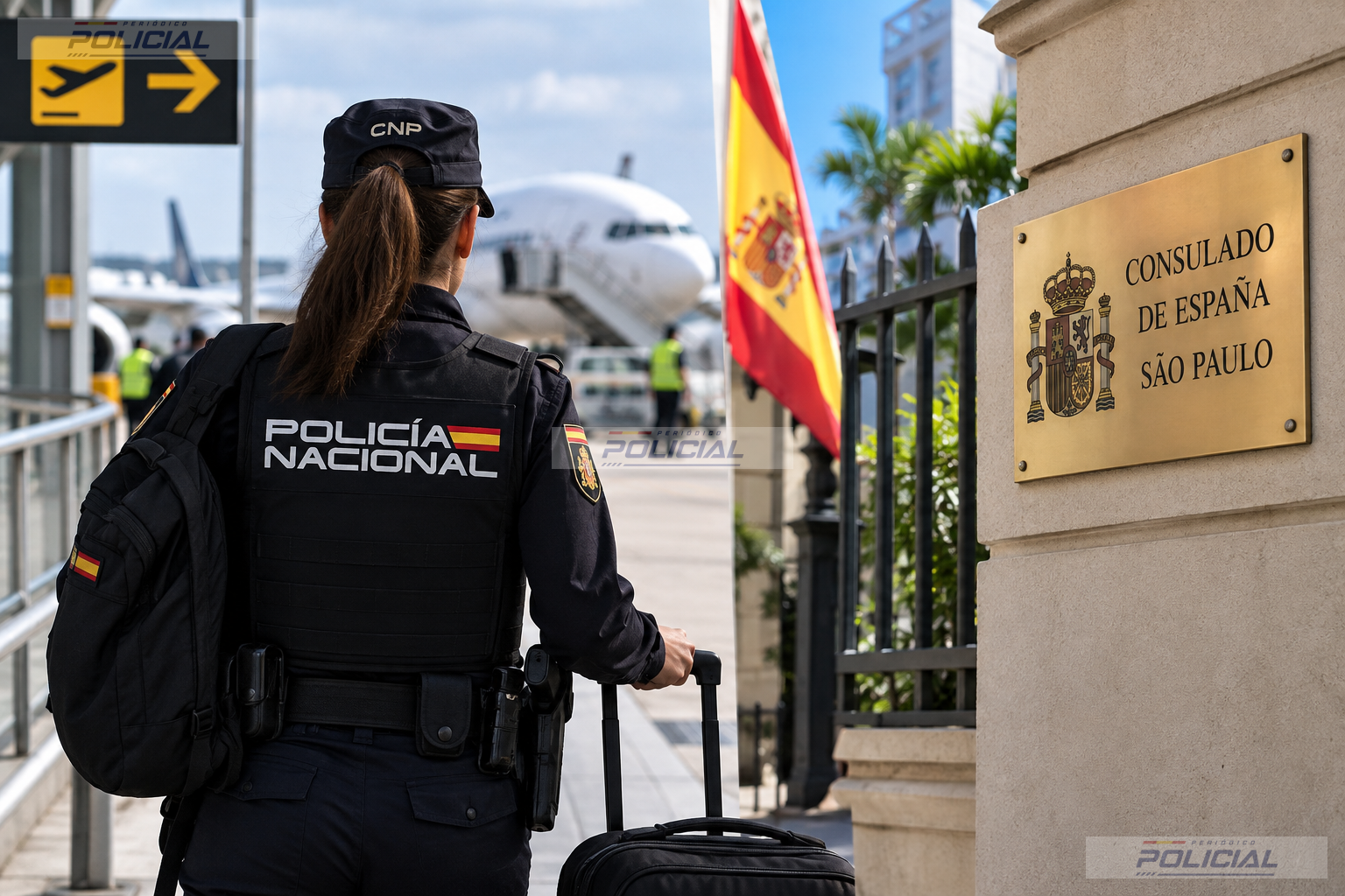 El SUP pide explicaciones por el traslado de una oficial de Policía de Ceuta a Brasil