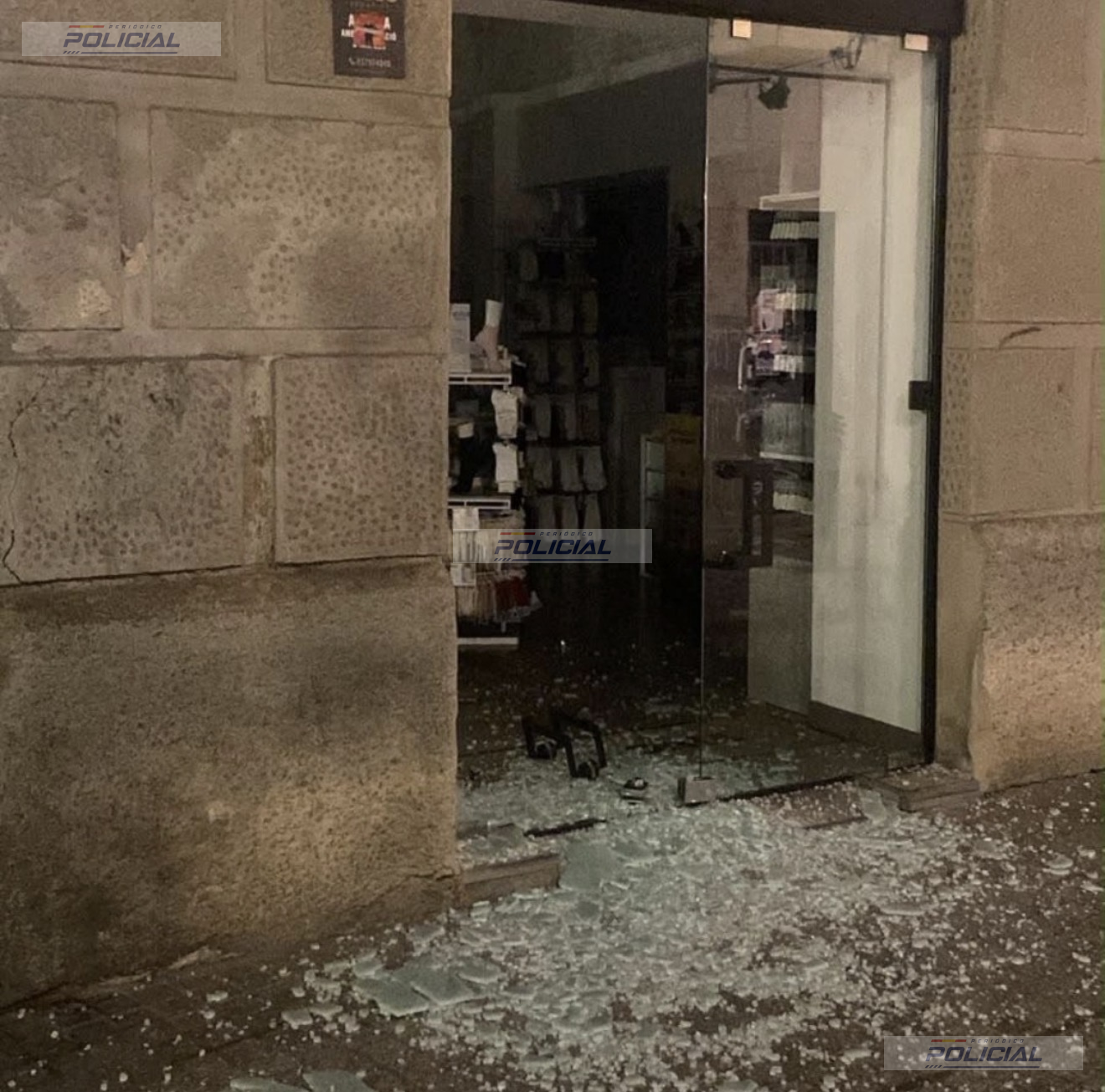 Los Mossos detienen en Girona a un hombre tras el robo de la caja registradora de un comercio