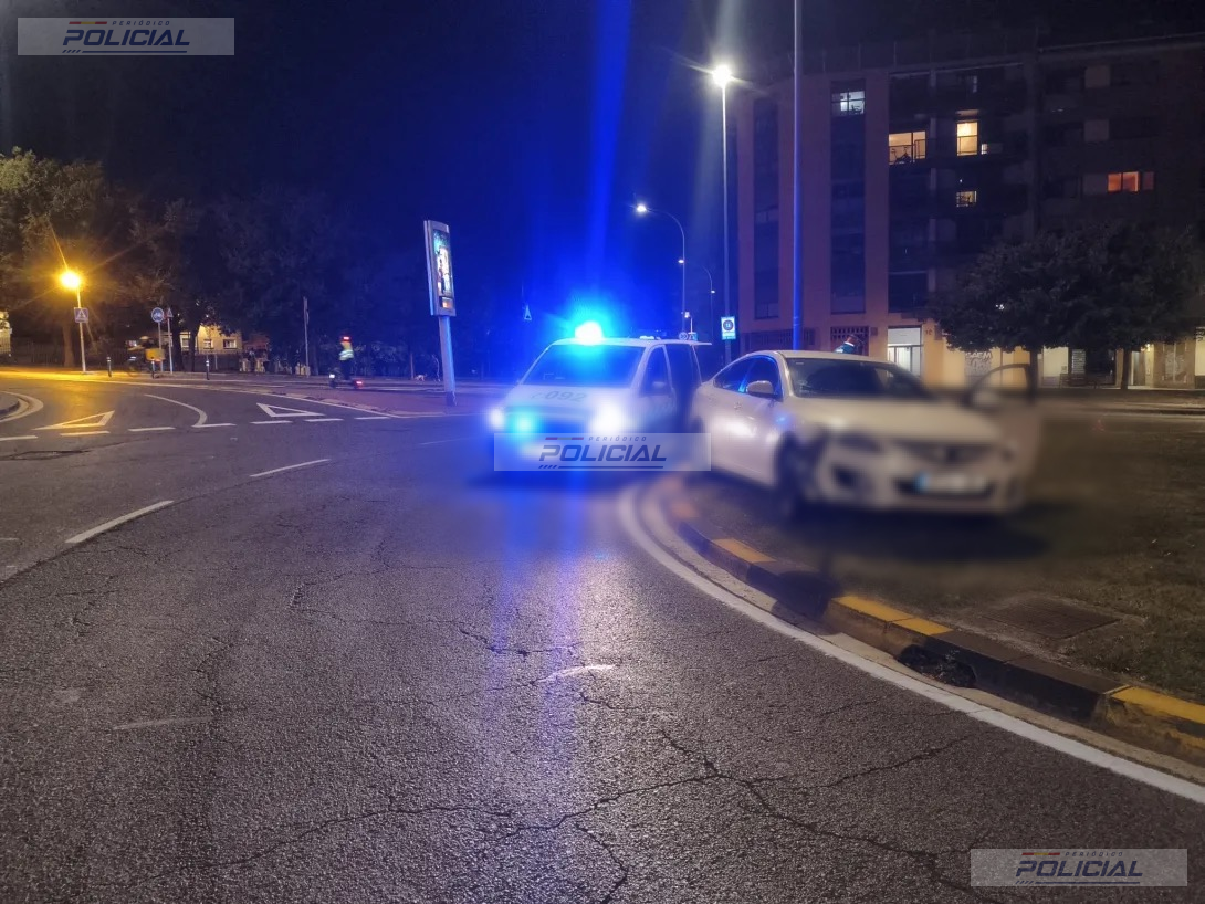 Catorce detenidos y 24 accidentes de tráfico durante el fin de semana en Pamplona