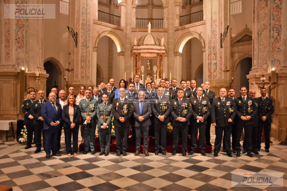Baza felicita a la Policía Nacional en los actos por los Santos Ángeles Custodios
