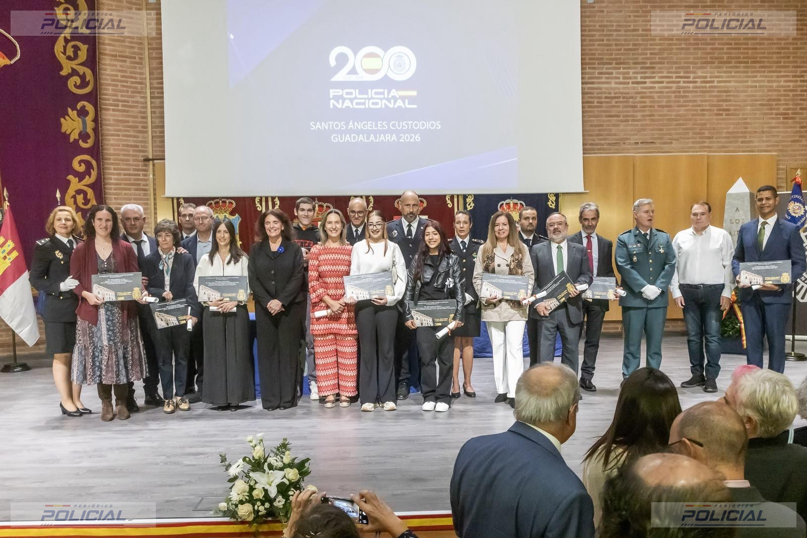 La Policía Nacional reconoce al Ayuntamiento de Guadalajara por su colaboración en la Ruta 091