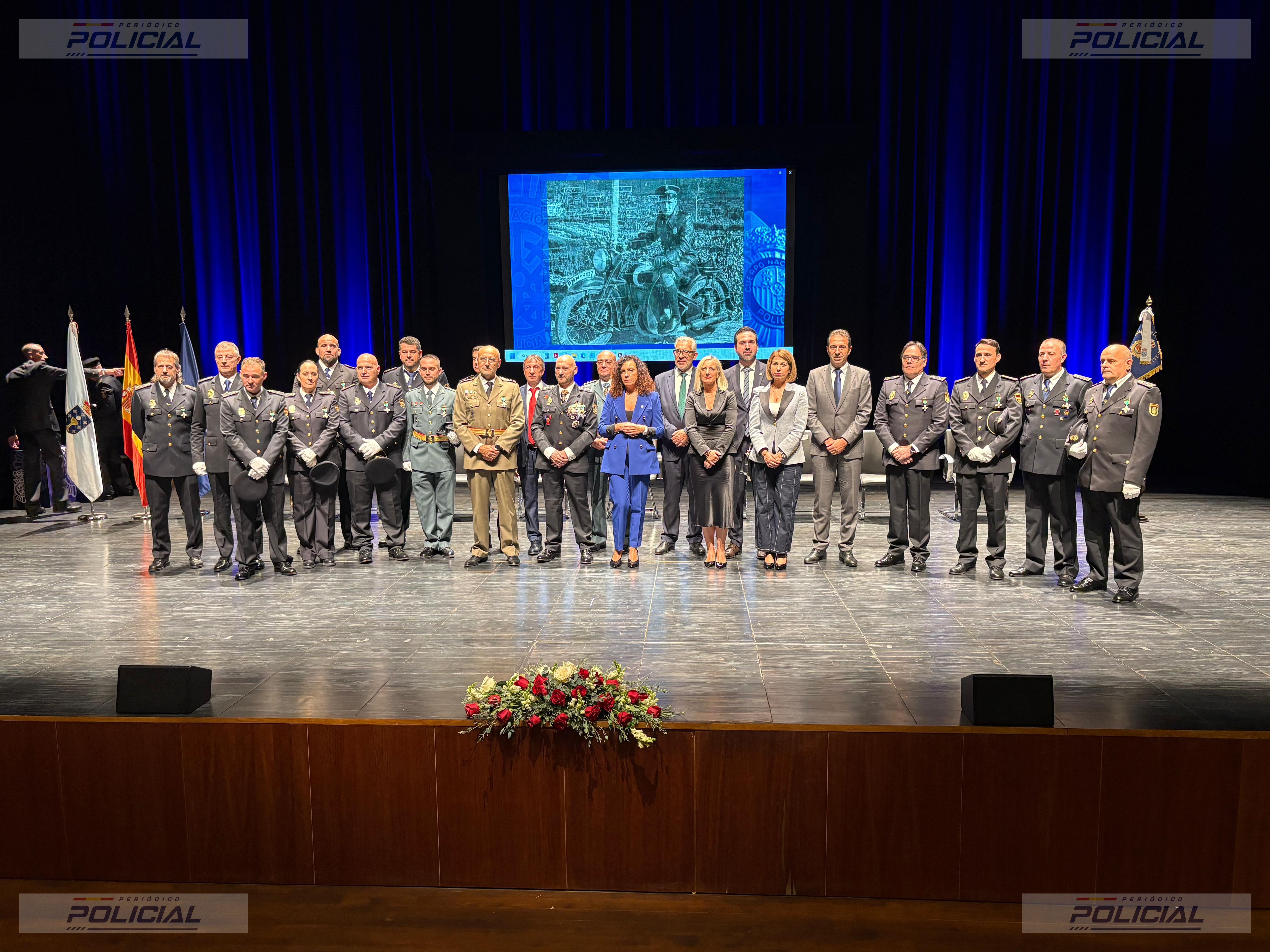 Lugo celebra el Día de la Policía Nacional con la presencia de Alfonso Villares y un homenaje a los agentes fallecidos