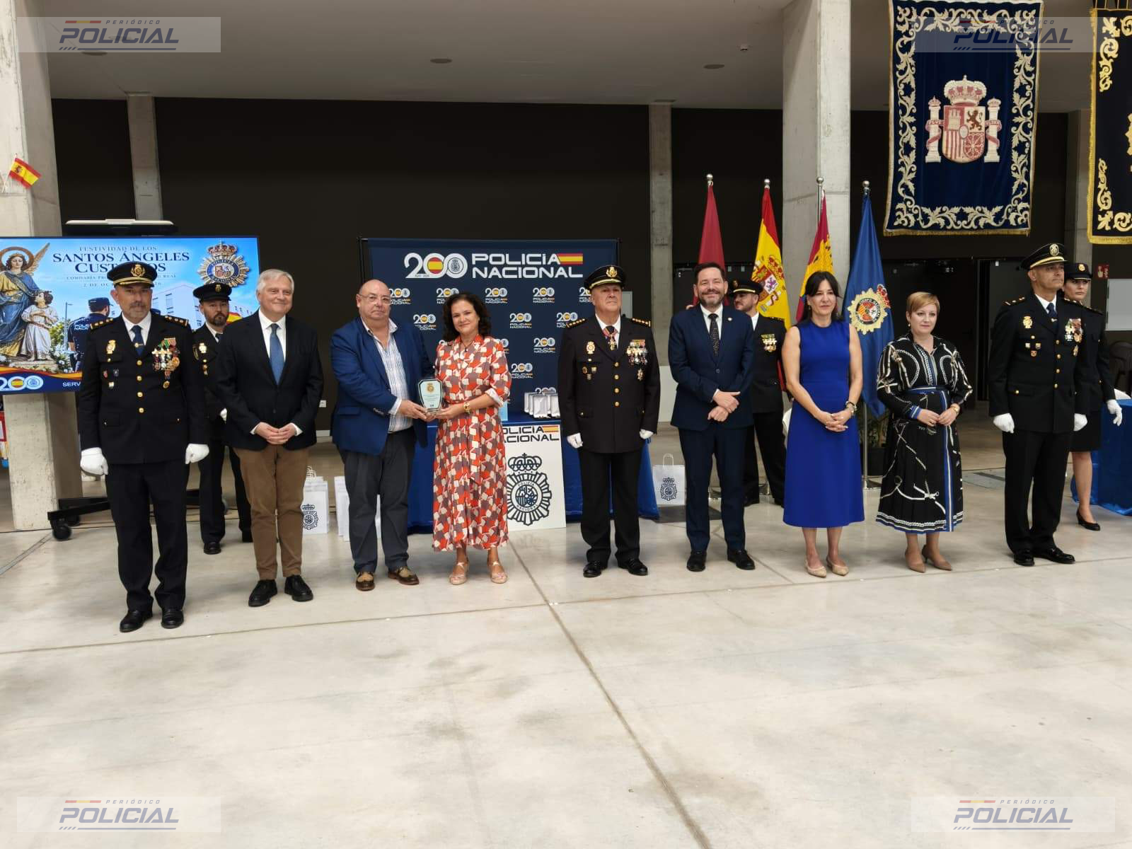 Ciudad Real reconoce la labor de la Policía Nacional en la festividad de los Santos Ángeles Custodios