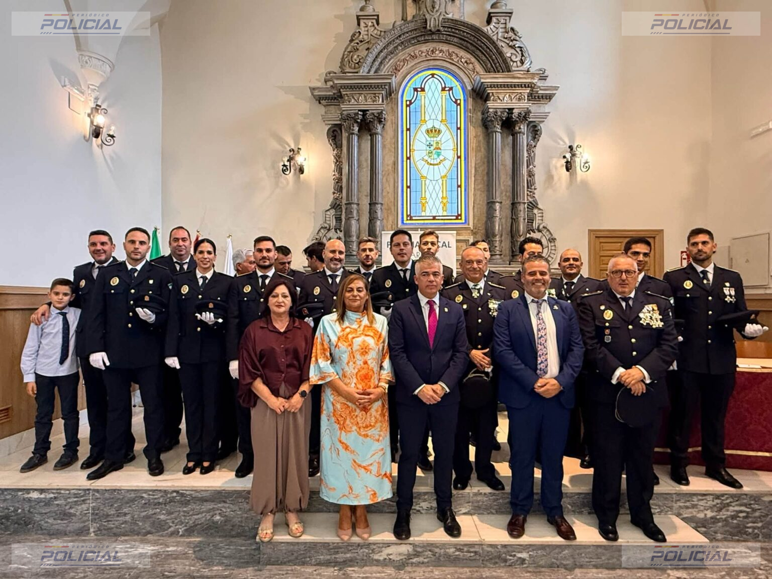 La Policía Local reconoce la trayectoria y el servicio de sus agentes en la festividad de los Santos Ángeles Custodios