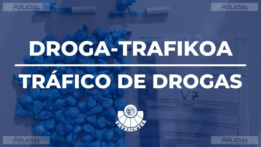 Detenido en Hernani un conductor de 21 años con cocaína, speed y hachís en el vehículo