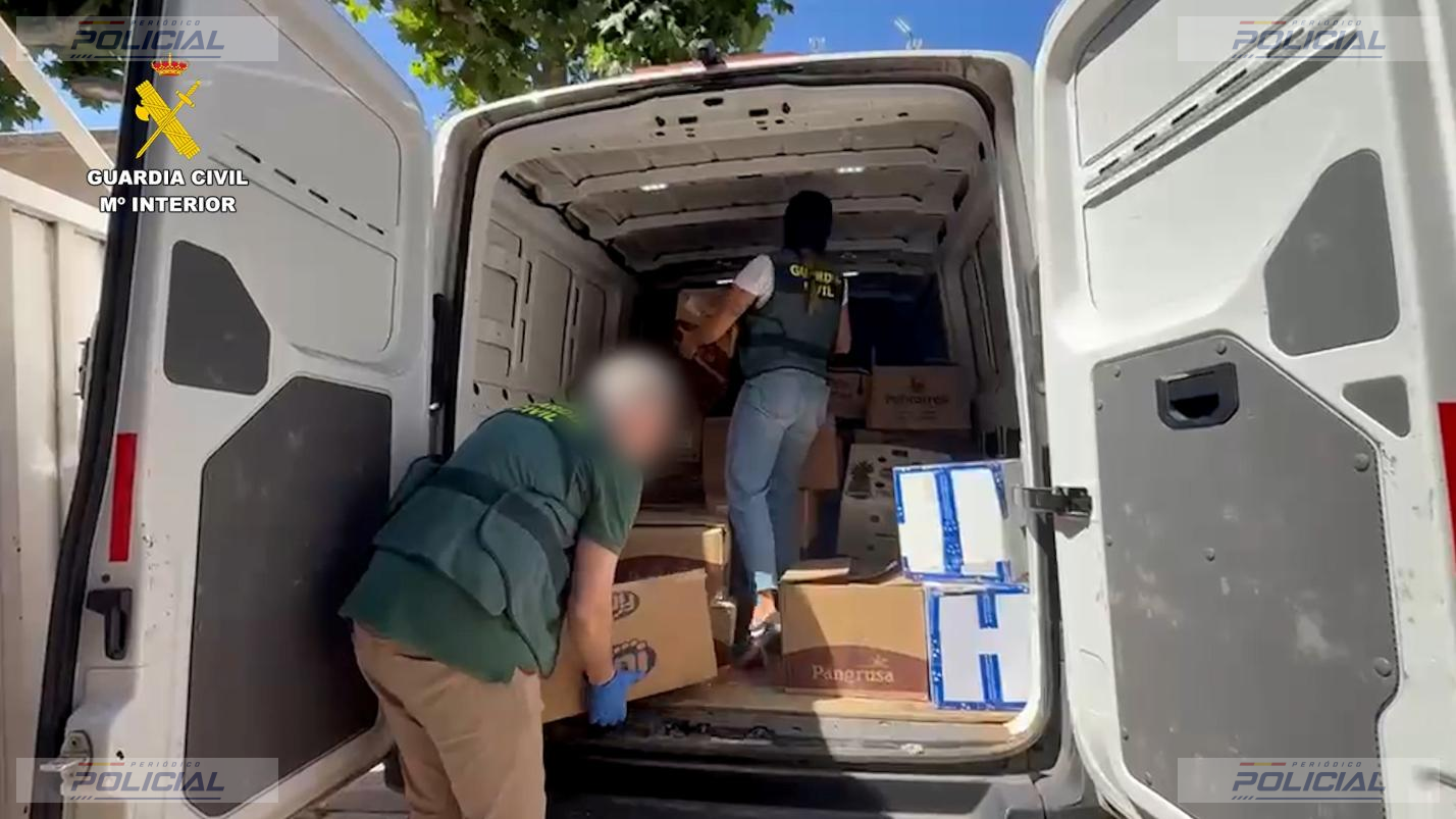 La Guardia Civil desarticula una organización dedicada al hurto sistemático en supermercados de todo el país