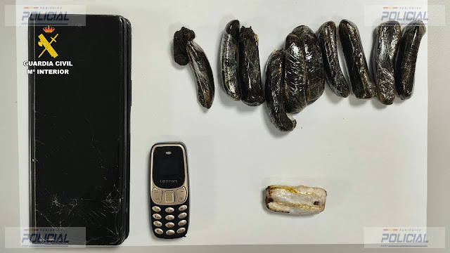 La Guardia Civil frustra dos intentos de introducir droga y teléfonos móviles en la prisión de Cáceres