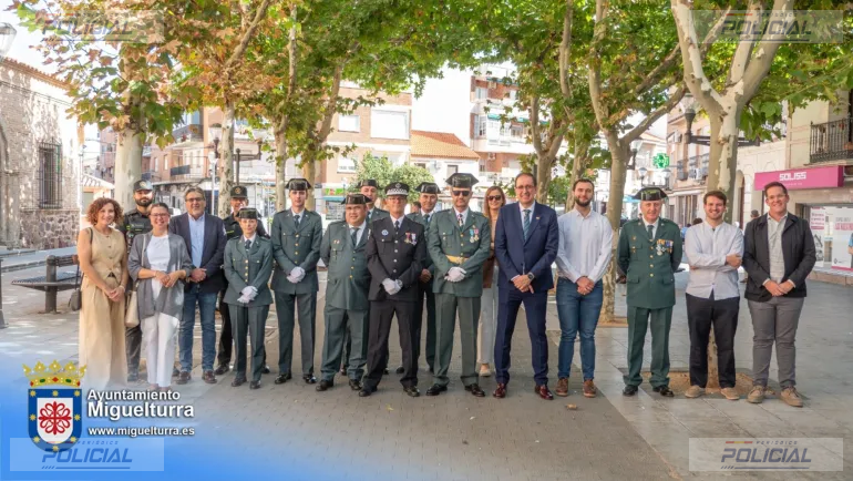 Miguelturra acompaña a la Guardia Civil en el Día del Pilar y reclama avances para el nuevo cuartel