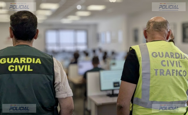 La Guardia Civil investiga a un conductor que acudió en coche al examen para recuperar los puntos del permiso