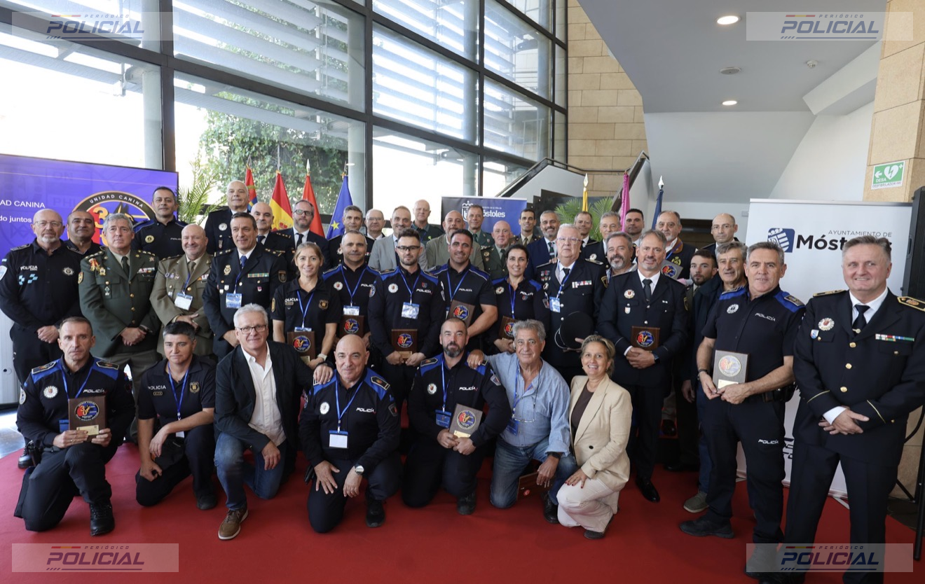 Móstoles celebra los 30 años de su Unidad Canina y acoge el I Campeonato Militar y Policial de Guías Caninos