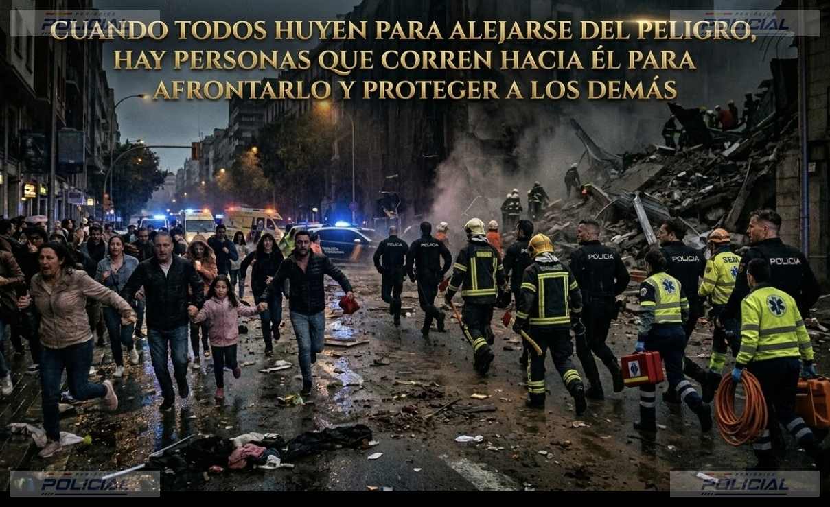 Cuando todos huyen, alguien corre hacia el peligro: la otra cara de la seguridad pública