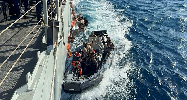 La fragata ‘Santa María’ inicia sus patrullas en el Índico como buque de mando de la operación ‘Atalanta’