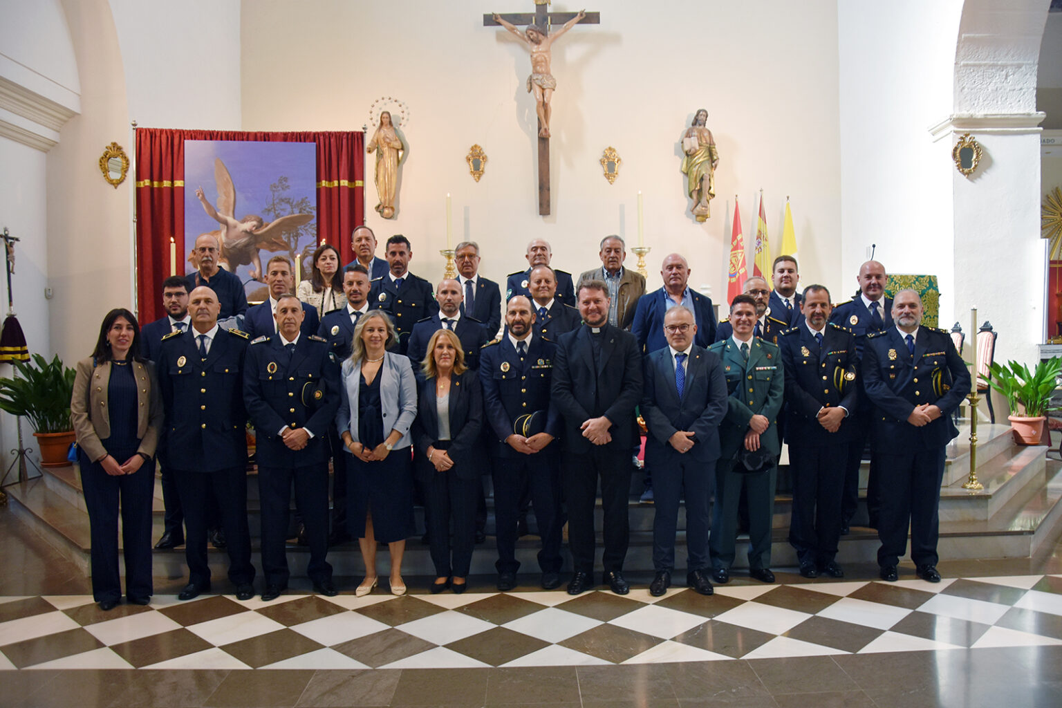 La Policía Local de Baza celebra a sus patronos tras realizar 4.375 intervenciones en lo que va de año