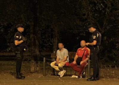 La Policía Local de Alcalá levanta siete actas por drogas durante el Mercado Cervantino