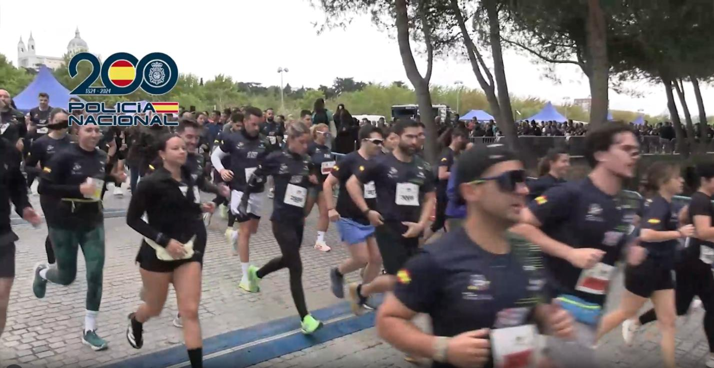 Casi 4.000 corredores participan en Madrid en la III edición de la carrera solidaria Ruta 091