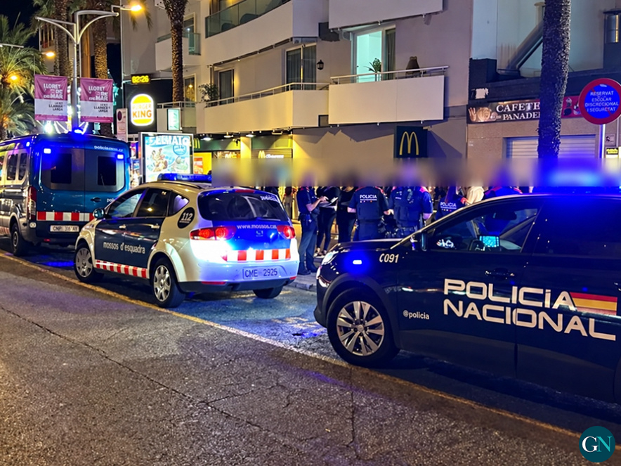 Lloret registra un aumento del 121,4 % en los robos en domicilios y del 67,9 % en los robos con violencia