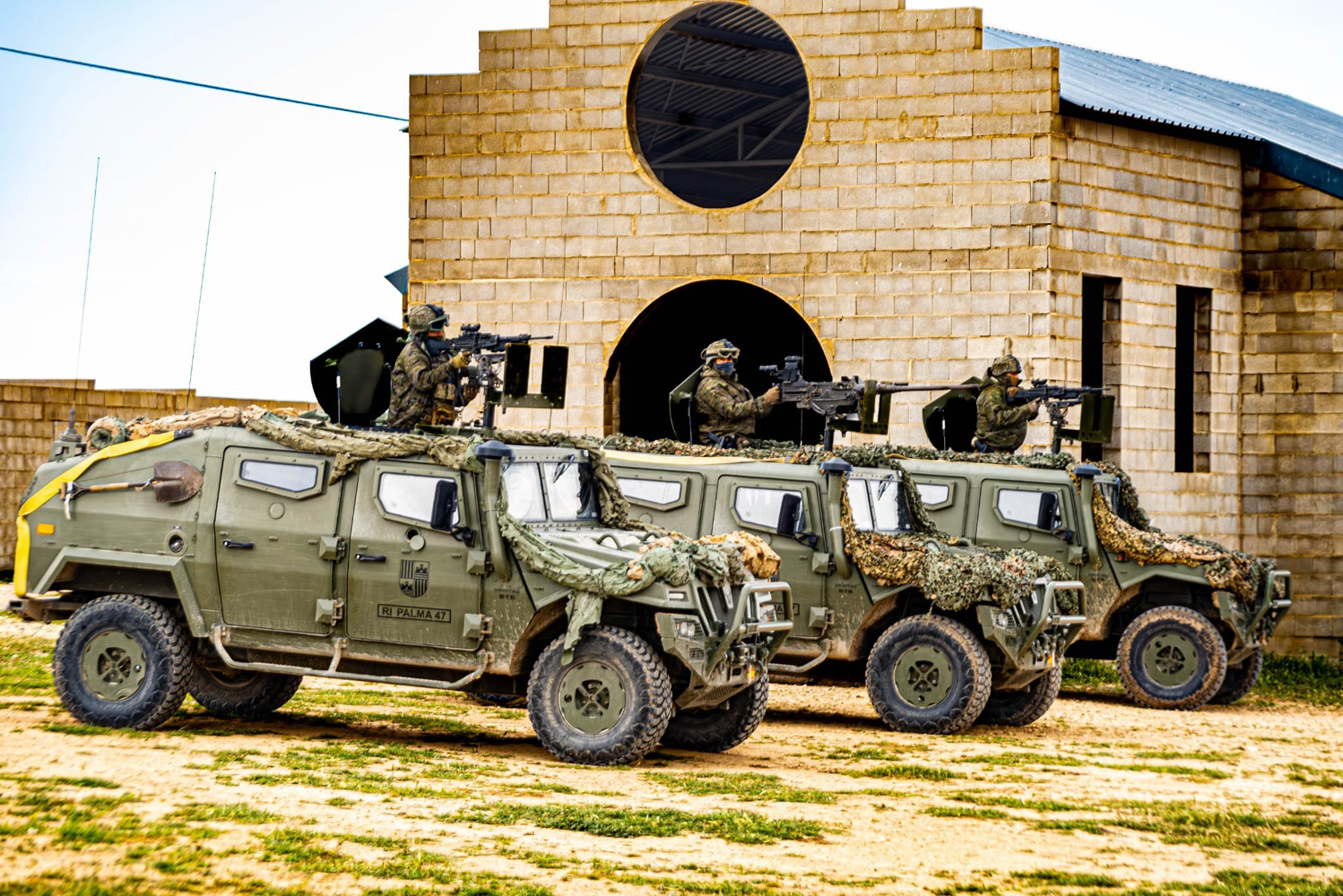 Más de 240 militares del Batallón «Filipinas» se adiestran en Almería en operaciones convencionales, híbridas y urbanas