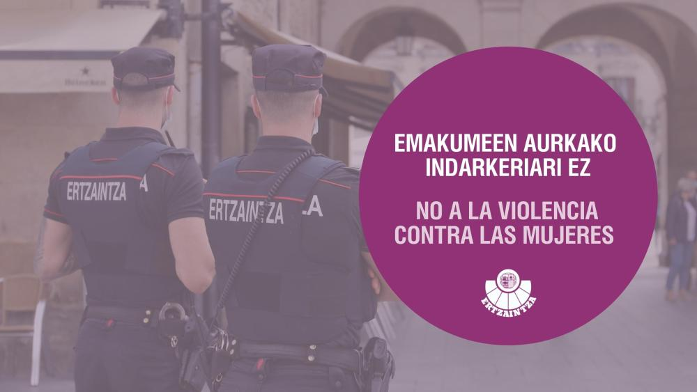 La Ertzaintza detiene a cuatro jóvenes, dos de ellos menores, por dos presuntas agresiones sexuales en Vitoria-Gasteiz