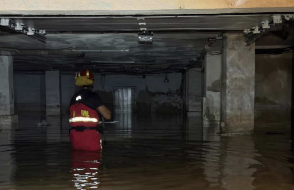 La UME interviene en Baleares y la Comunidad Valenciana tras las inundaciones provocadas por la DANA «Adam»