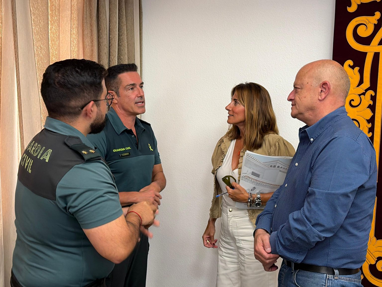 Mijas ofrece dos parcelas al Estado para construir una nueva sede de la Guardia Civil