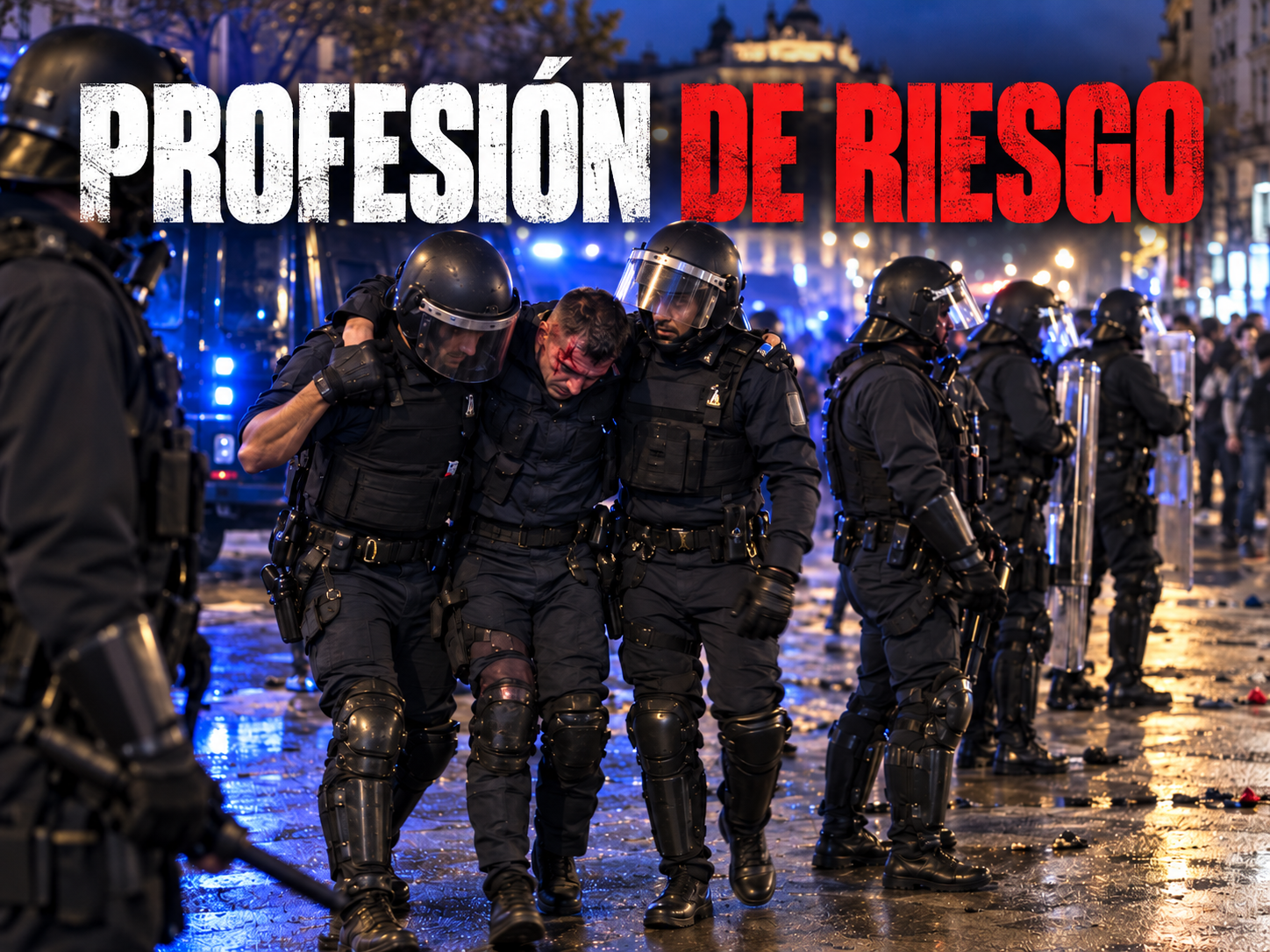 El SUP exige responsabilidades al Gobierno tras 17 policías nacionales heridos en una jornada en A Coruña y Sevilla