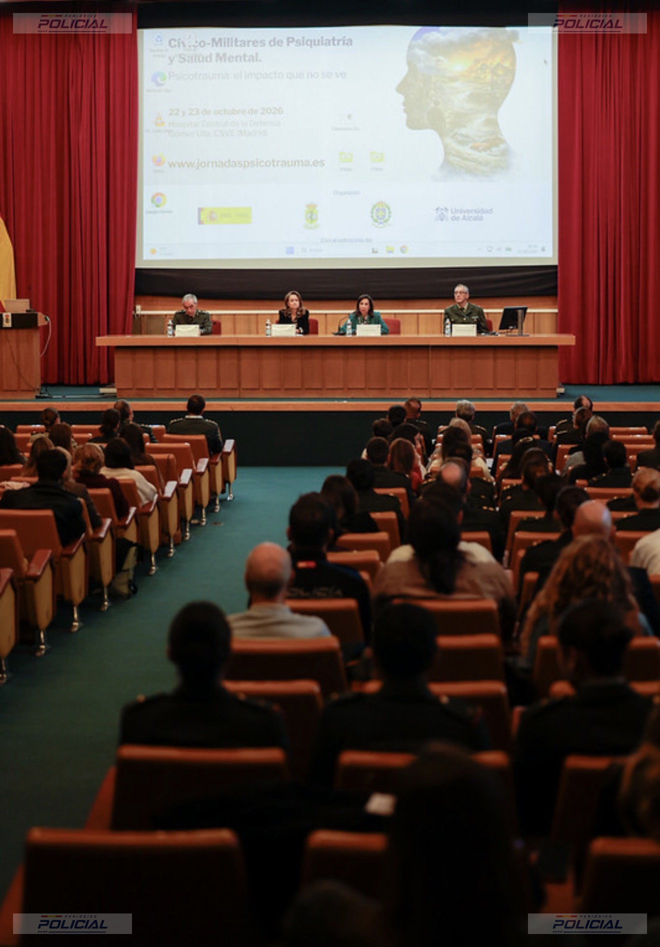 El Hospital Gómez Ulla reúne a expertos civiles y militares para abordar el impacto del psicotrauma en la salud mental