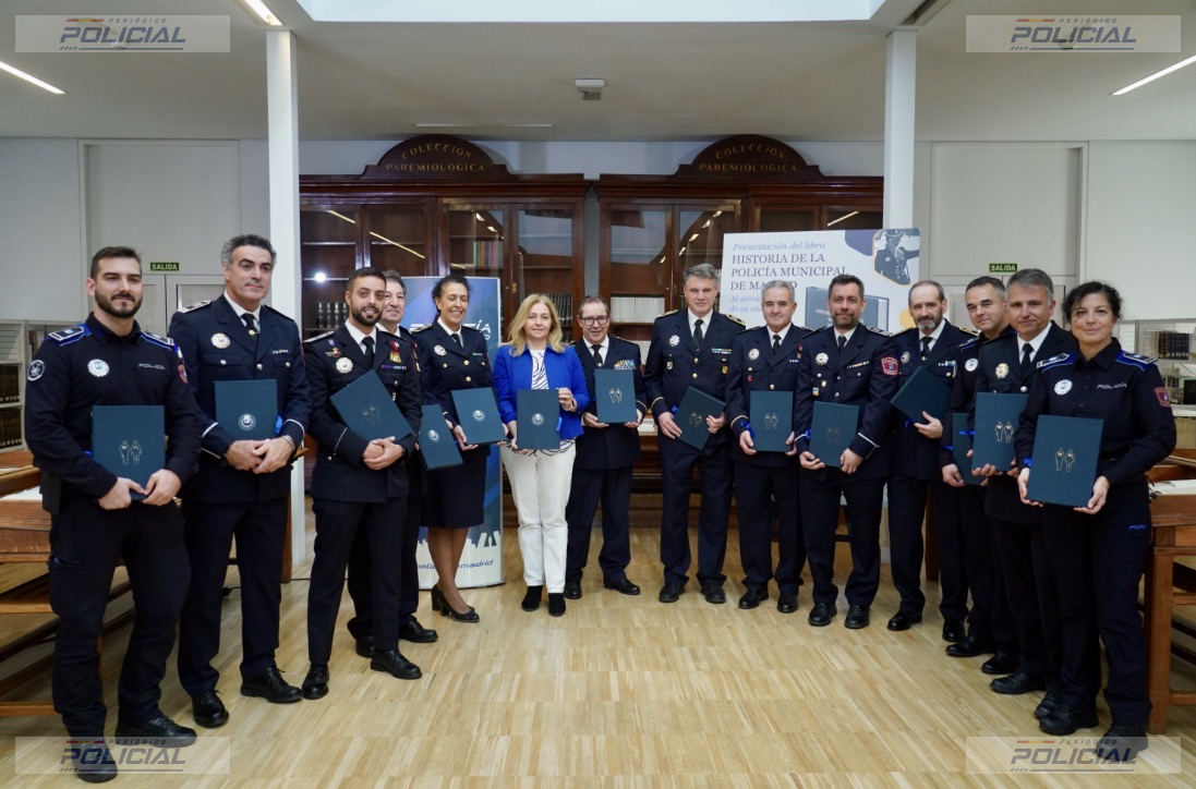 Madrid presenta un libro de 271 páginas sobre la historia y evolución de su Policía Municipal