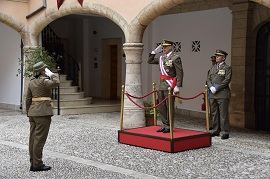 La Comandancia General de Baleares celebra la festividad de Santa Teresa, patrona del Cuerpo de Intendencia