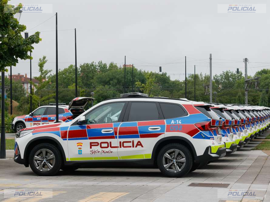 La Policía Local de Gijón detiene a dos hombres tras un intento de robo en una vivienda y una huida por el río Peñafrancia