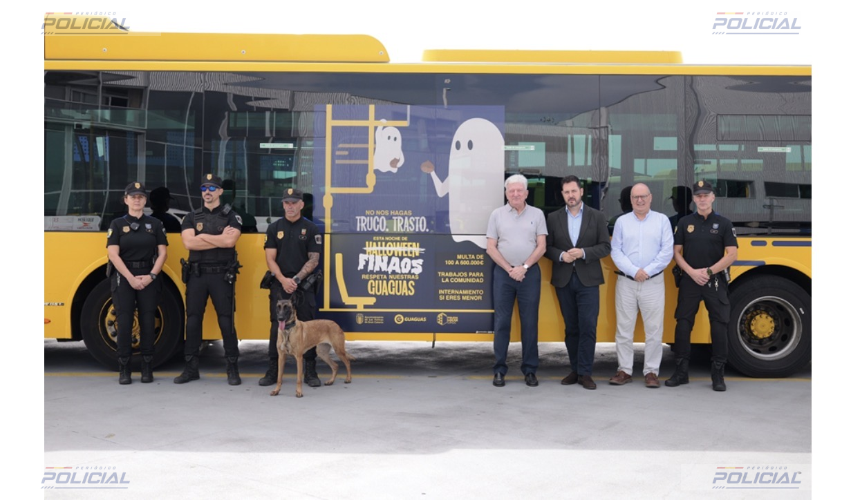 La Policía Local de Las Palmas de Gran Canaria desplegará un dispositivo especial para prevenir actos vandálicos durante Halloween y los Finaos
