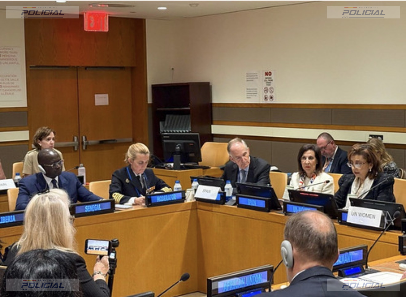 Margarita Robles alerta en la ONU del estancamiento global en la protección de las mujeres en conflictos armados