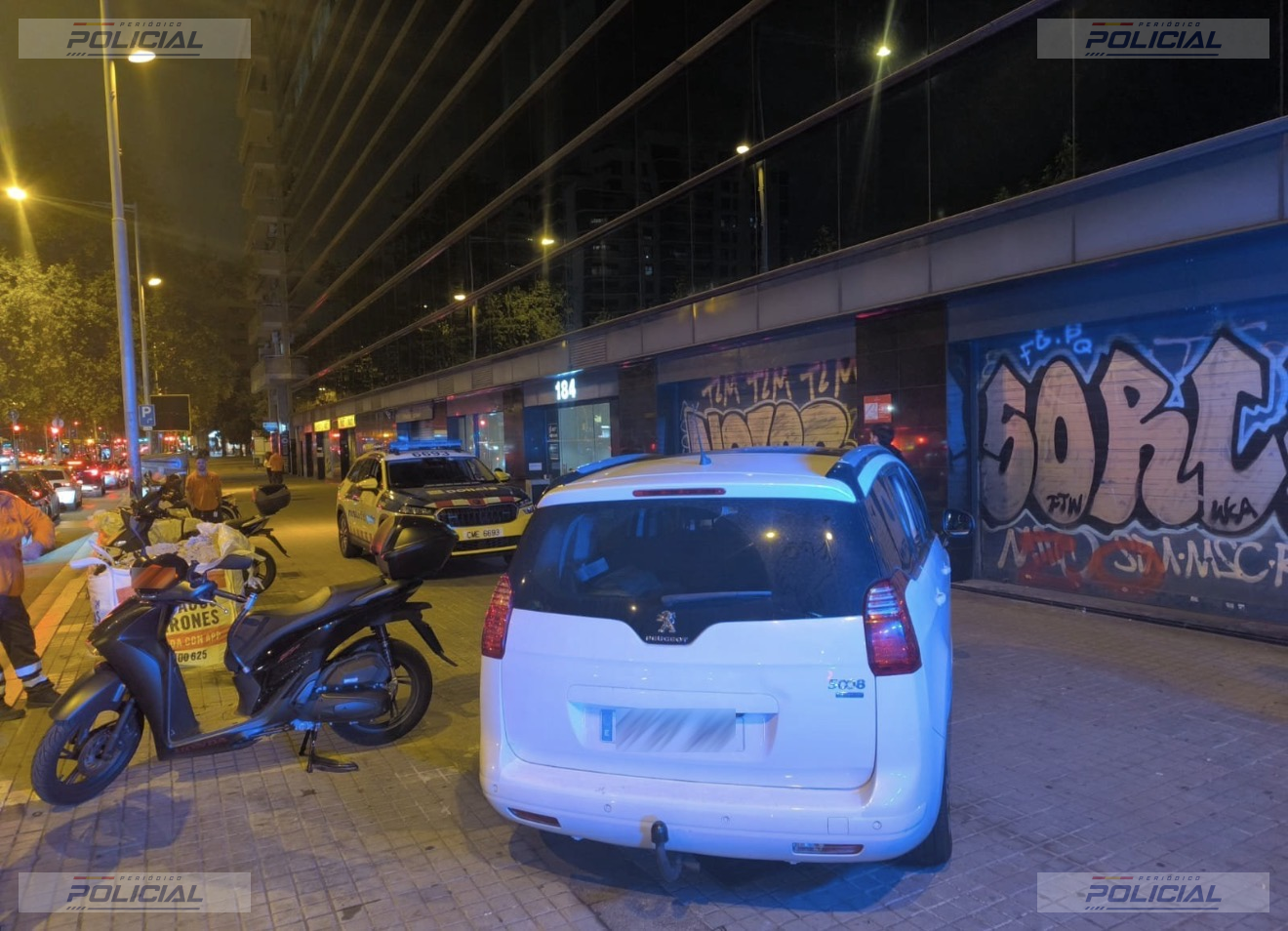 Los Mossos d’Esquadra detienen en Barcelona a un conductor que huyó tras ser detectado transportando pasajeros ilegalmente