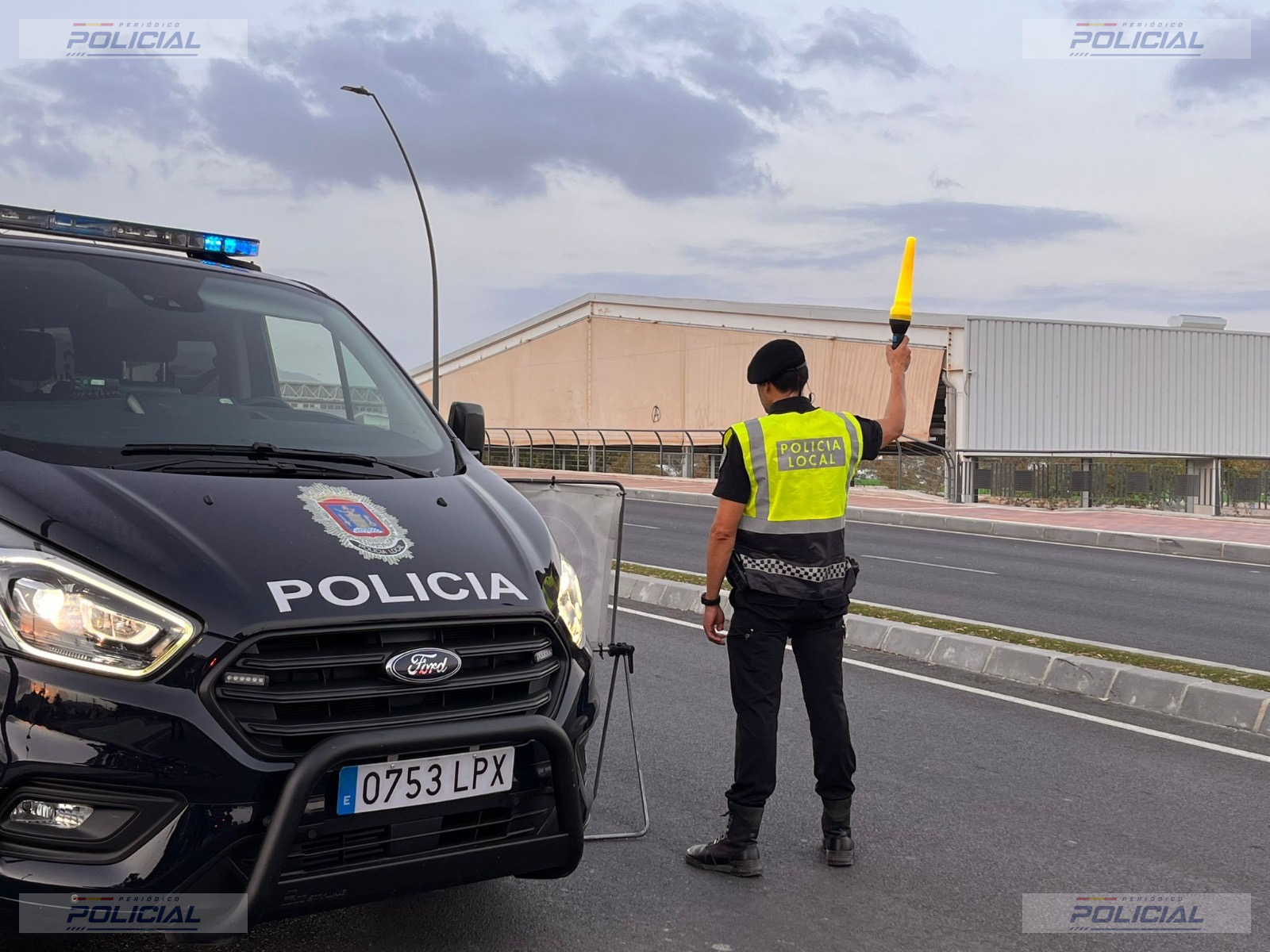 La Policía Local de Lorca realiza 93 controles, detiene a 10 personas y tramita 176 denuncias de tráfico en una semana