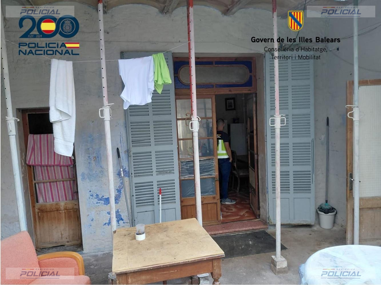 La Policía Nacional y el Govern detectan una vivienda sobreocupada en Manacor donde podían convivir hasta 30 personas