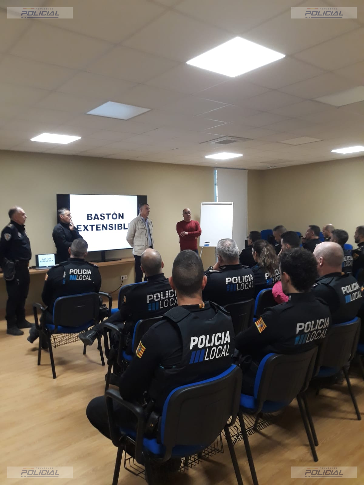 La Policía Local de La Almunia refuerza su formación en primeros auxilios y control de situaciones de riesgo