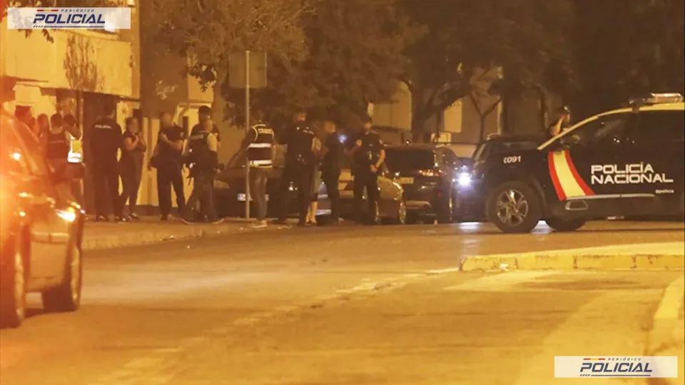 Gran despliegue de la Policía Nacional en El Saladillo por una reyerta entre clanes familiares