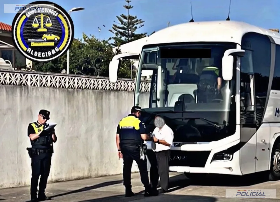 La Policía Local de Algeciras detecta siete infracciones durante una campaña de control al transporte escolar