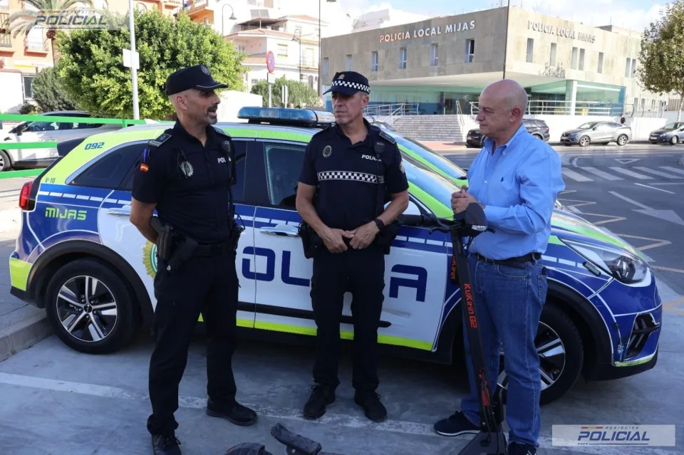 La Policía Local de Mijas realizó 187 actuaciones relacionadas con seguridad y convivencia durante el mes de mayo