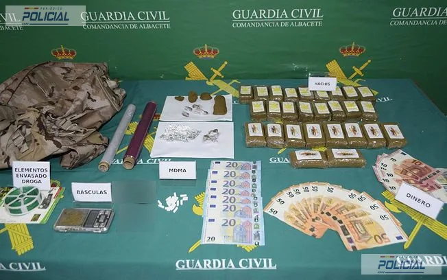 Desmantelados dos narcopisos en Almansa y detenidos tres reincidentes con un amplio historial delictivo