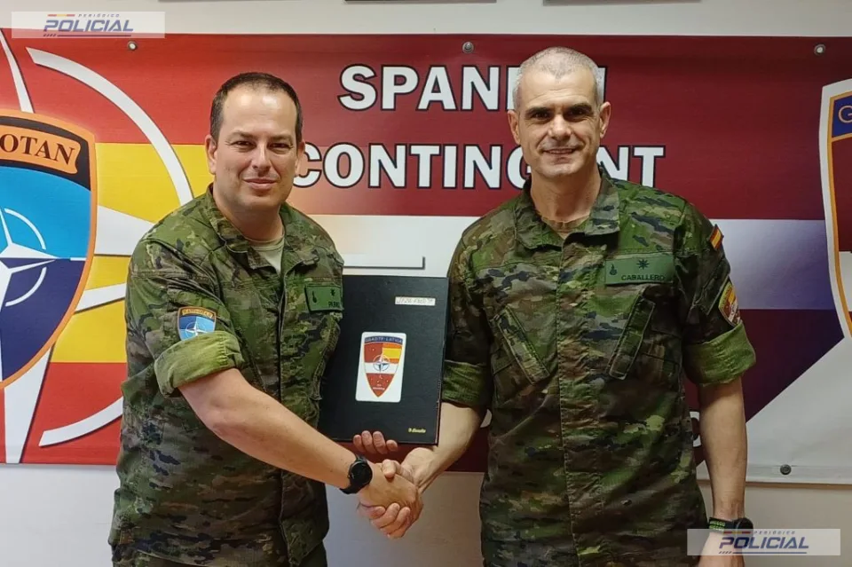 Las Fuerzas Armadas completan el relevo de sus contingentes desplegados en Letonia