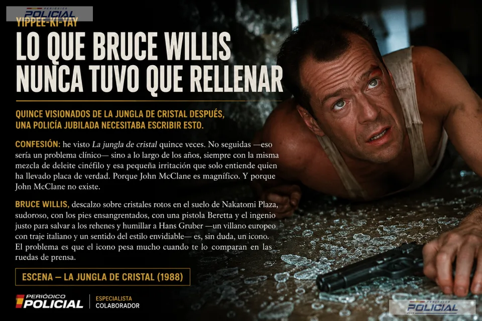 Yippee-ki-yay: lo que Bruce Willis nunca tuvo que rellenar