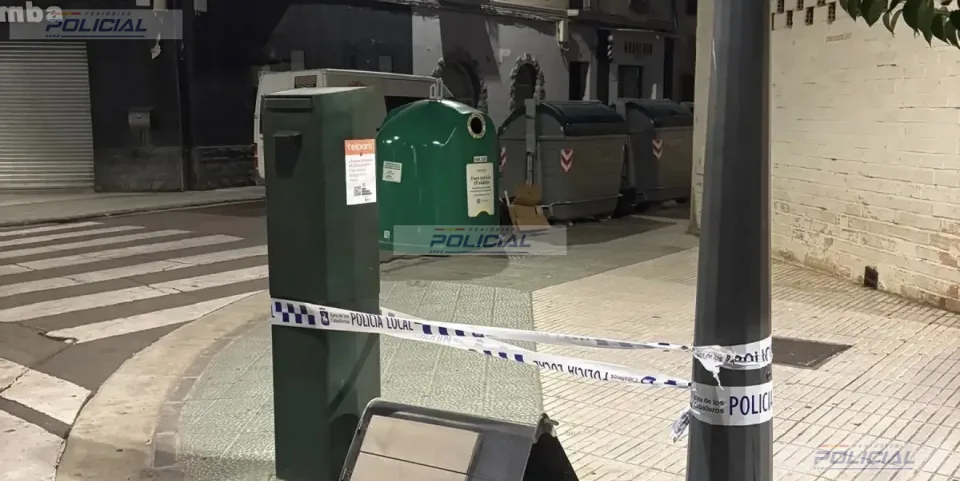 Investigado un joven de 18 años por causar daños en el mobiliario urbano de Ejea de los Caballeros