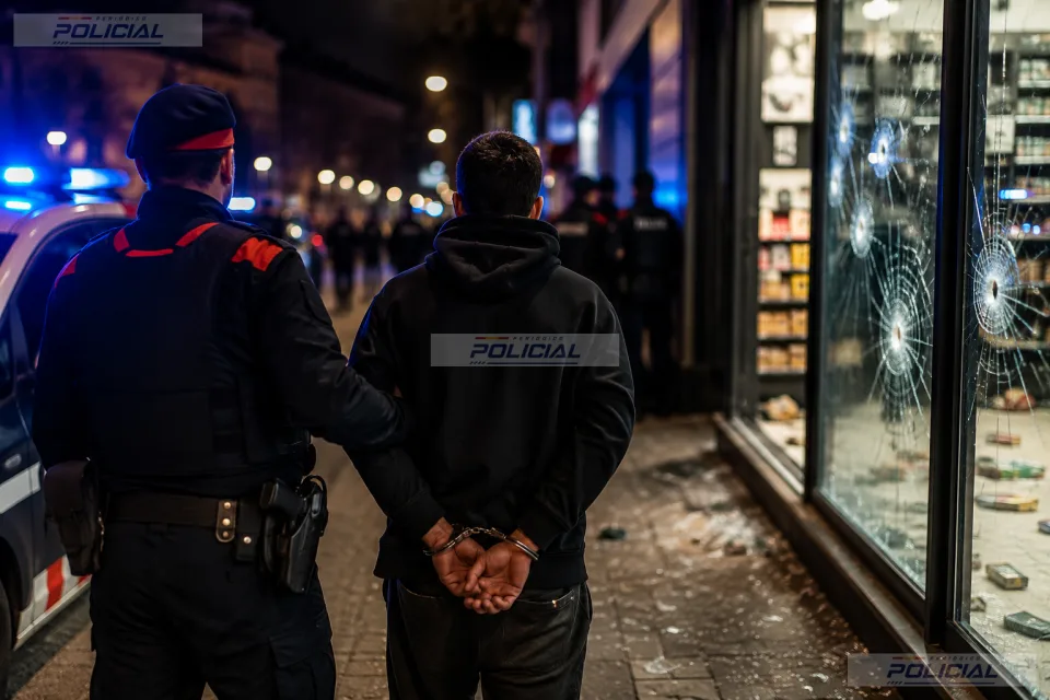 Los Mossos detienen en Lleida a un joven de 19 años relacionado con los disturbios del Parc sobre les Vies