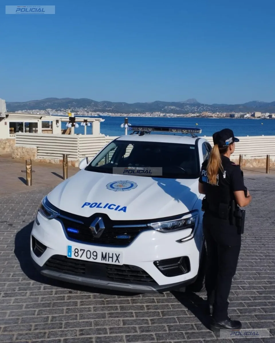 La Policía Local de Palma investiga a un conductor que casi cuadruplicó la tasa de alcohol y lanzó una botella de whisky contra un coche patrulla